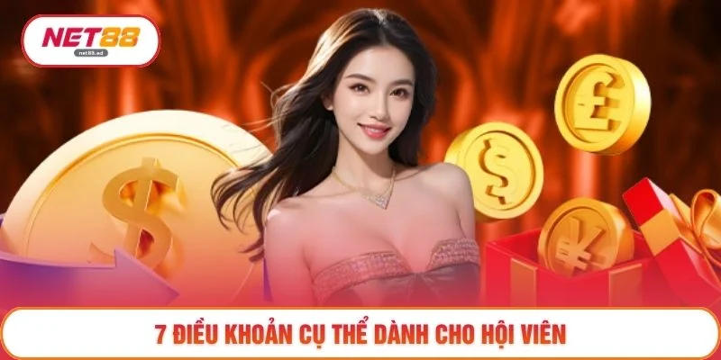 Khuyến mãi Net88 3 7 điều khoản cụ thể dành cho hội viên